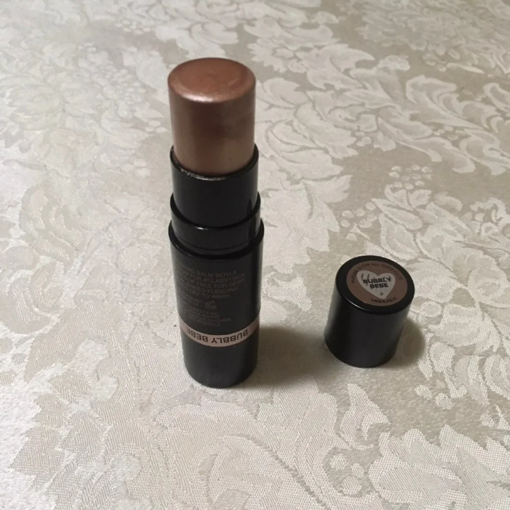 NUDESTIX Nudies All Over Face Color - Glow, 0.28 Oz., Bubbly Bebe